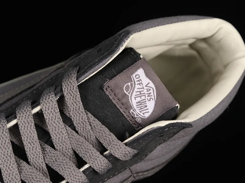 All categories Vans Vans series Vans Mid Vans China Vans Sk8-Mid official new cool transparent jelly glass glue gray black Chinese sneakers VN0A3WM3ABD